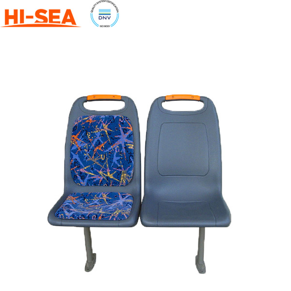 Marine Plastic Passenger Chair with Cushion